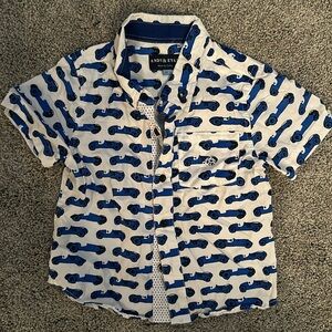 Andy and Evan Car Button-up